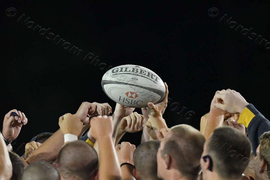 Wheaton Men\'s Rugby vs Mass Maritime.  Photo by Keith Nordstrom